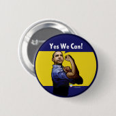 Ja können wir! Knopf Button (Vorne & Hinten)