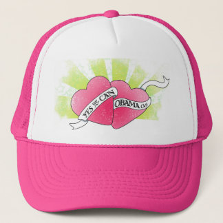 Ja können wir - Obama 08 - alte Truckerkappe