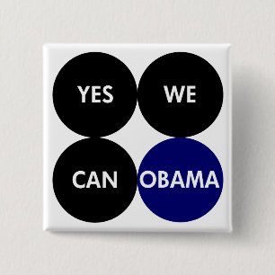 Ja können wir Obama-Button Button