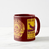 Ja können wir! Obamaspoof-Tasse Tasse (VorderseiteRechts)