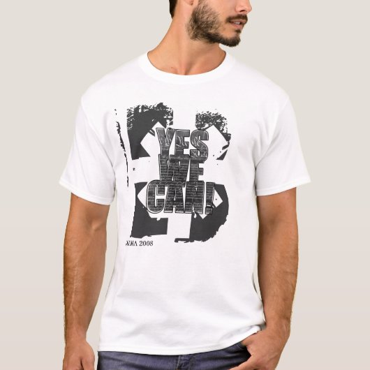 "Ja können wir!" OBAMAT - Shirt 2008 (Vorderseite)