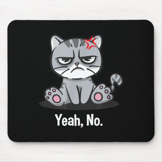 Ja Lustiger Sarkastischer Humor Sarkasmus Introver Mousepad (Vorne)