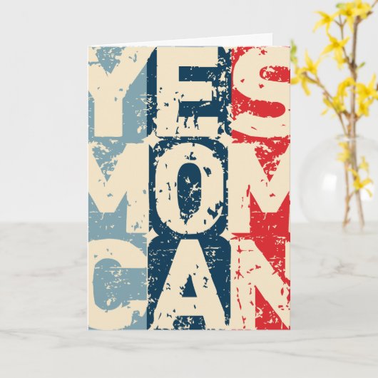 Ja Mama Kann Karte (Gelbe Blume)