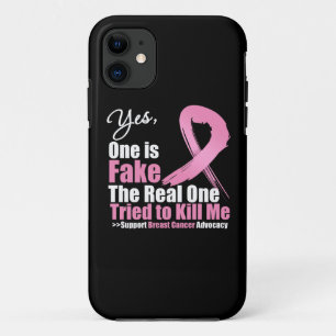 Ja man ist Fake-Brustkrebs Case-Mate iPhone Hülle