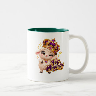 Ja. Meins jetzt. – Königslamm Zweifarbige Tasse