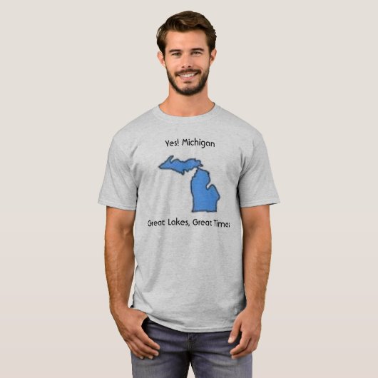 Ja! Michigan T-Shirt (Vorne ganz)