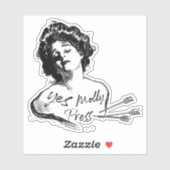 Ja Molly Logo Sticker (Blatt)