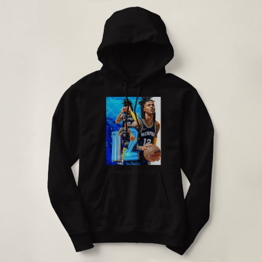 Ja Morant Dunk Poster Poster Hoodie (Design vorne)