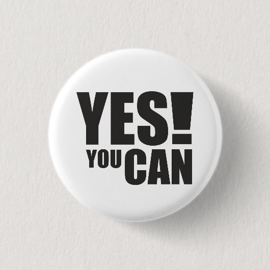 JA - Motivierend positives Angebotsdesign Button (Vorderseite)