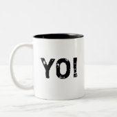 JA! Mug Zweifarbige Tasse (Links)