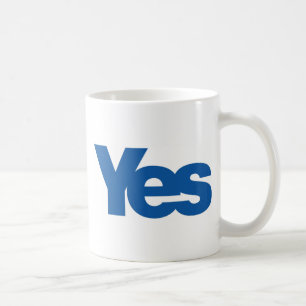 Ja nach unabhängiges Schottland Kaffeetasse