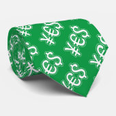 JA | ¥ € $ — Neck Tie Krawatte (Gerollt)