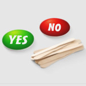 Ja Nein Quiz Spiel Paddle Schild Fächer (Non-assembled)