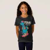 Ja! NYC Skater Dinosaur Funny Graphic T-Shirt (Vorne ganz)
