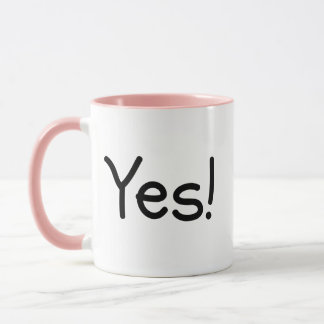 Ja, oder nein! Humorale Entscheidungskaffee-Tasse Tasse