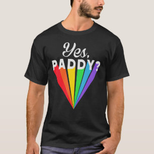 Ja Paddy Pride Lgbtq Rainbow Graphade St Pa T-Shirt