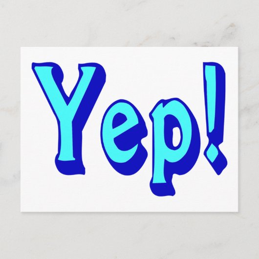 Ja! Postkarte (Vorderseite)