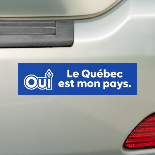JA Quebec Autoaufkleber (Auf Auto)