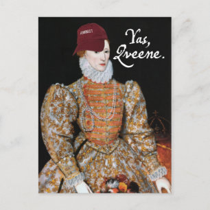 Ja, Qveene!Postkarte Postkarte