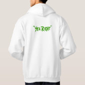 "Ja Recht-" KleeHoodie Hoodie (Rückseite)