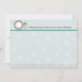 Ja! Rezept-Karte (Vorderseite)