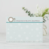 Ja! Rezept-Karte (Stehend Vorderseite)