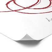 "JA RH (Print)" Poster (Ecke)