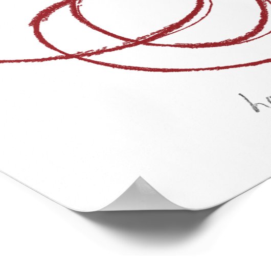 "JA RH (Print)" Poster (Ecke)