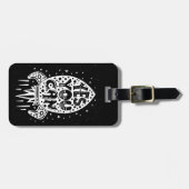 Ja, Rocketship Gepäckanhänger (Vorderseite horizontal)