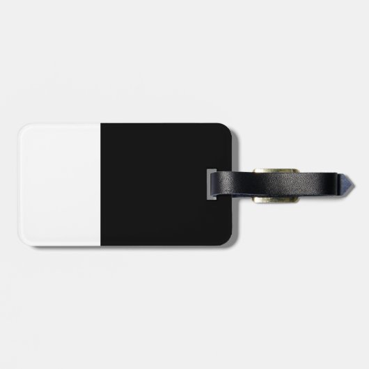 Ja, Rocketship Gepäckanhänger (Rückseite horizontal)