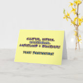 Ja! Satzzeichen! Karte (Gelbe Blume)