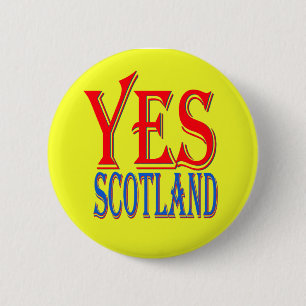 JA Schottland-Button-Abzeichen Button