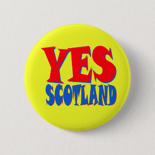 JA Schottland-Button-Abzeichen Button
