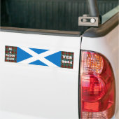 Ja Schottlandtartan-Autoaufkleber Autoaufkleber (Auf Lkw)