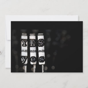 Ja Schreibmaschinenschrift