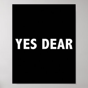 Ja Sehr geehrt - Funny Sarcastic Slogan Poster