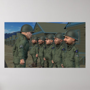 Ja Sergeant! - Kleines Poster