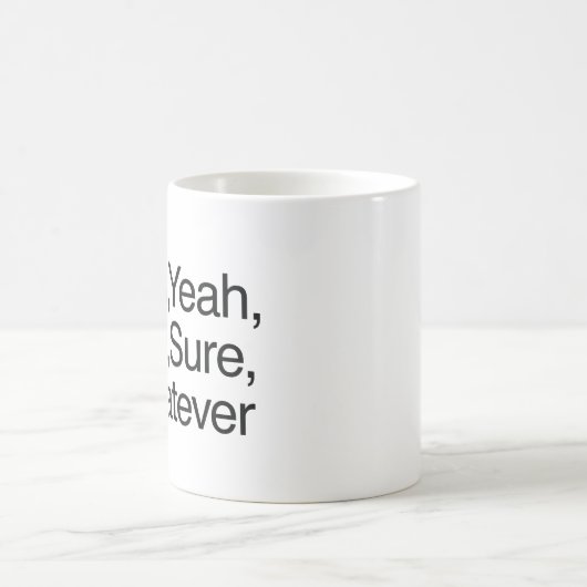 Ja, sicher kaffeetasse (Mittel)