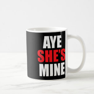 Ja, sie ist mein Matchpaar - Coole Outfit Kaffeetasse