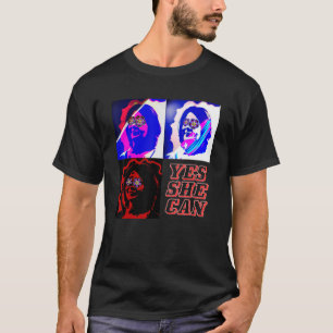Ja, sie kann Annalena Baerbock Fan Regierung Germa T-Shirt