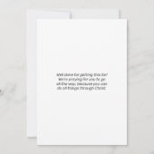 Ja, sie kann die Ermutigungskarte STEM (Rückseite)