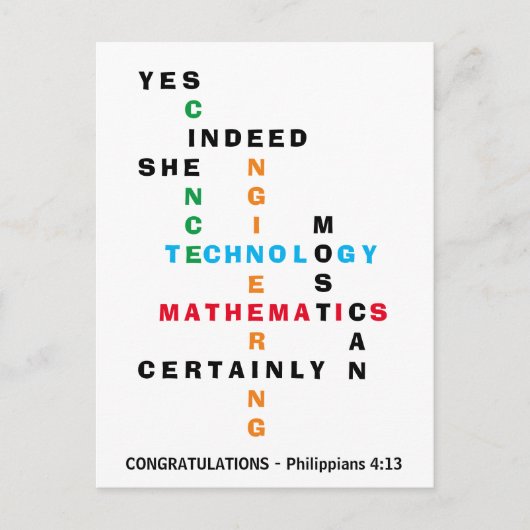 JA, SIE KANN GRIECHENLAND STEM gratulieren Postkarte (Vorderseite)