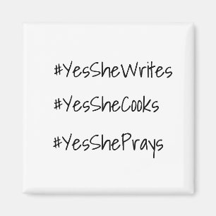 Ja, sie kann Hashtag Wertschätzung. Magnet