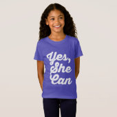 Ja, sie kann T-Shirt (Vorne ganz)