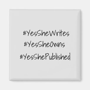 Ja, sie kann Textbesitzer hashtag machen Magnet