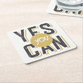 Ja, Sie können 3 Rechteckiger Pappuntersetzer (angewinkelt)