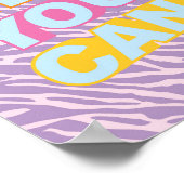 Ja, Sie können ein ästhetisches Zitatposter der 90 Poster (Ecke)