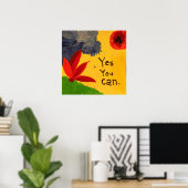 Ja Sie können ein Poster inspirieren (Heimbüro)