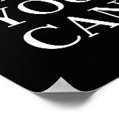 Ja, Sie können etwas anbieten Poster (Ecke)