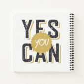 Ja, Sie können Notizbuch (Rückseite)